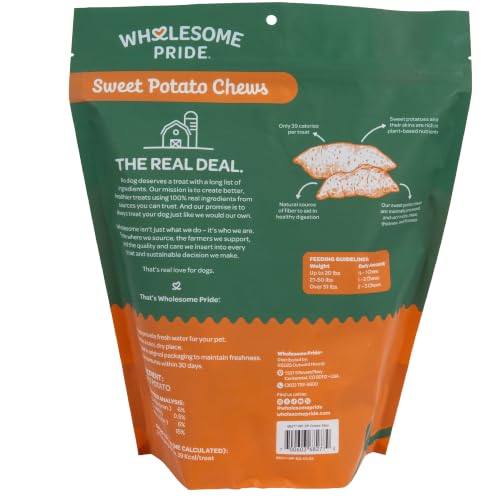 Wholesome Pride Sweet Potato Chews (16 oz)