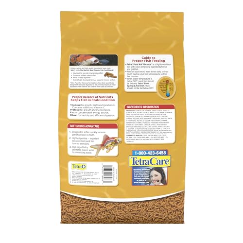 Tetra Pond Koi Vibrance Soft Sticks