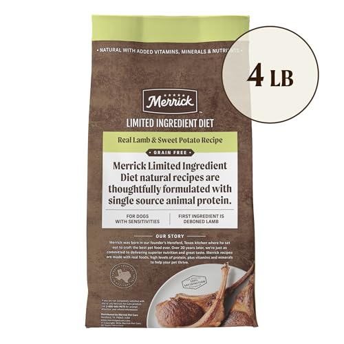 Merrick Limited Ingredient Diet Grain Free Dry Dog Food, Premium and Healthy Kib