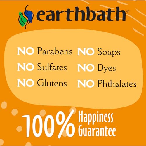 earthbath Oatmeal & Aloe Dog Shampoo, Itchy, Dog Wash, 16 Oz