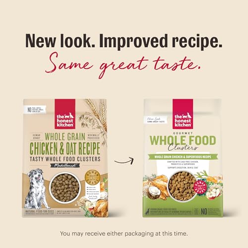 The Honest Kitchen Whole Food Clusters Whole Grain Chicken & Oat Dry Dog Food