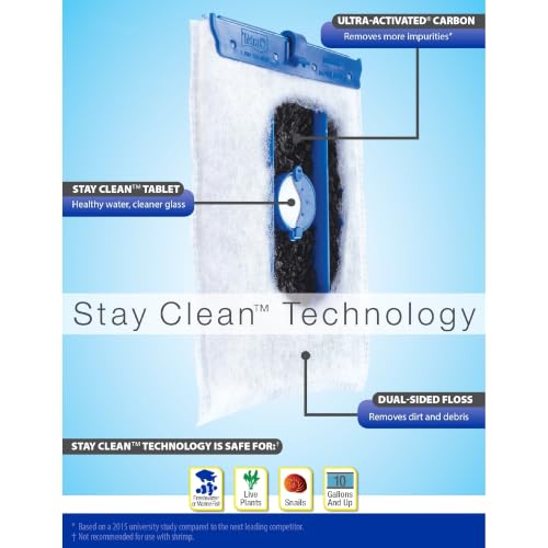 Tetra Whisper IQ 130 GPH Power Filter for Aquariums