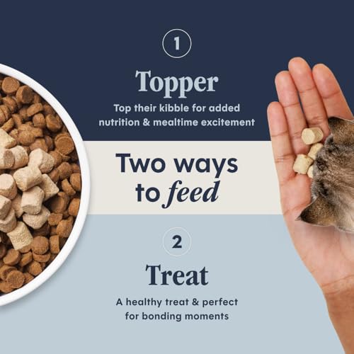 Instinct Raw Boost Mixers Freeze Dried Raw Cat Food Topper, Grain Free Cat Food T