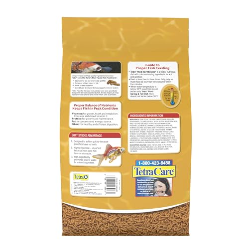 Tetra Pond Koi Vibrance Soft Sticks