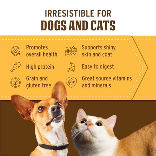 Nutri Bites Freeze Dried Chicken Dog & Cat Treats, Single Ingredient