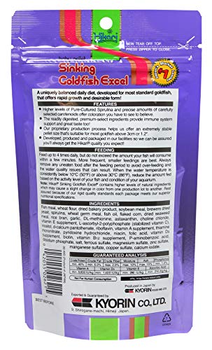 Hikari Sinking Goldfish Excel