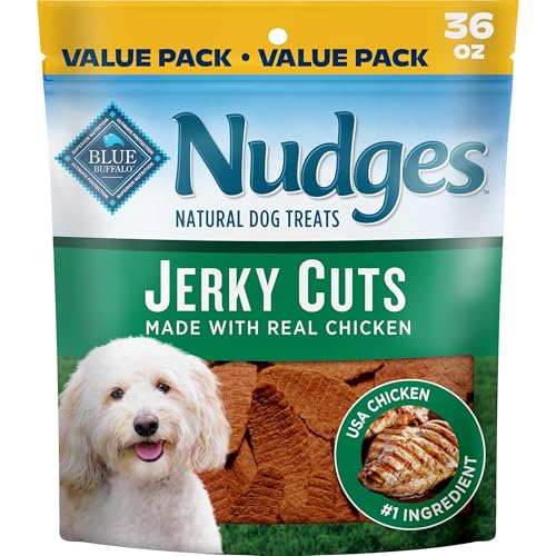 Blue Buffalo Nudges Jerky Cuts Chicken Dog Treats (36 oz)