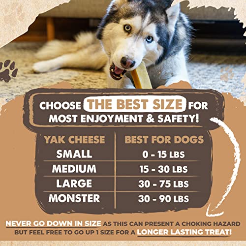 Mighty Paw Yak Chews Large (4-Pack)