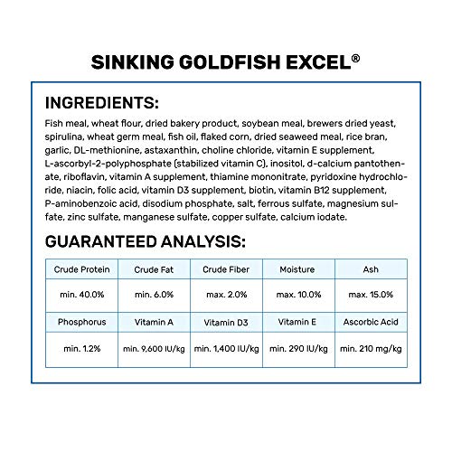 Hikari Sinking Goldfish Excel