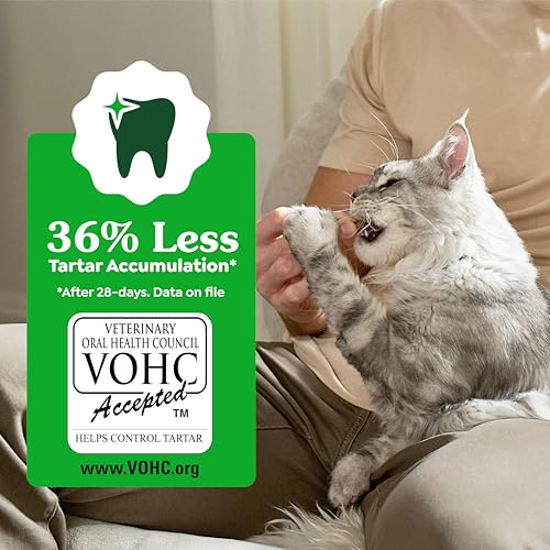 Greenies Feline Natural Dental Cat Treats, Roasted Chicken Flavor (9.75 oz)