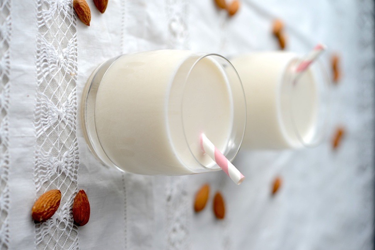 Carton almond milk and barista blends
