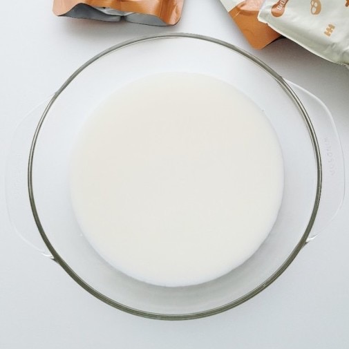Bowl of homemade bone broth