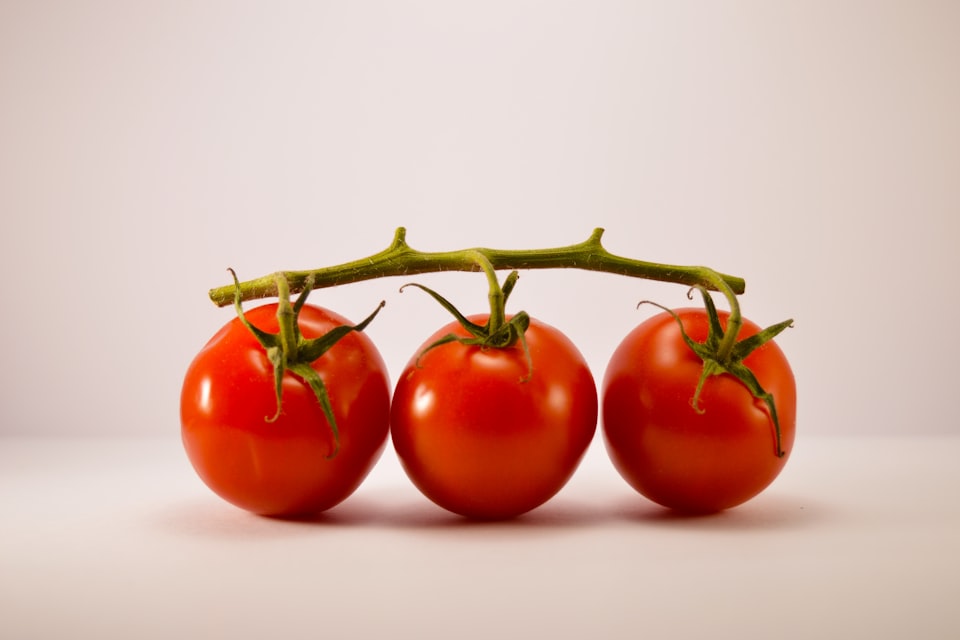 Ripe red cherry tomatoes
