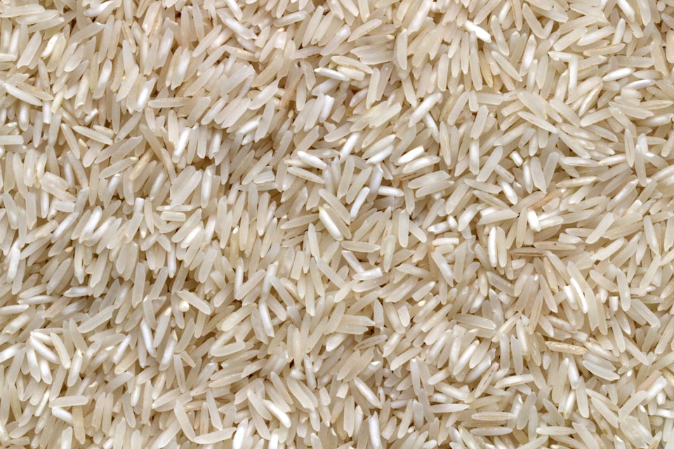 Plain cooked quinoa in a bowl