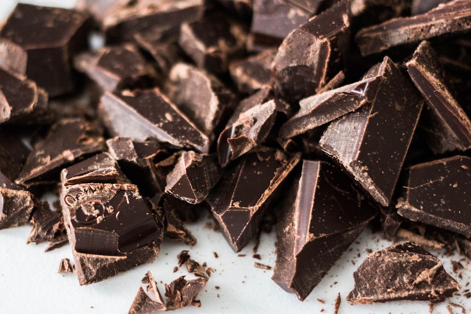 White chocolate chips and bars